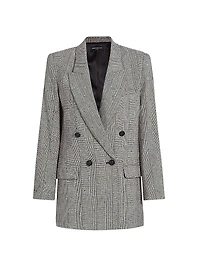 Penelope Oversized Plaid Blazer