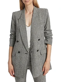 Penelope Oversized Plaid Blazer