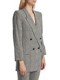 Penelope Oversized Plaid Blazer