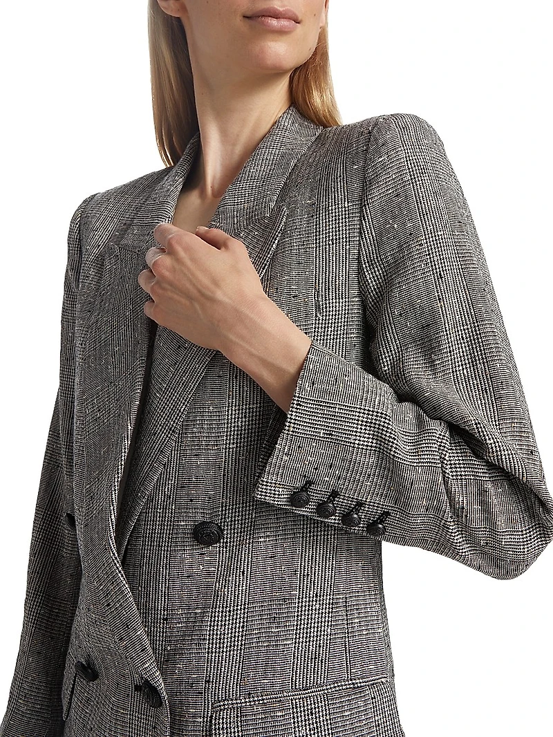 Penelope Oversized Plaid Blazer