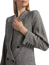 Penelope Oversized Plaid Blazer