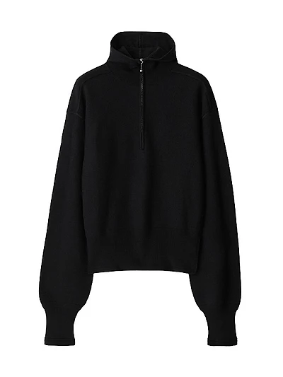Half-Zip Wool Sweater