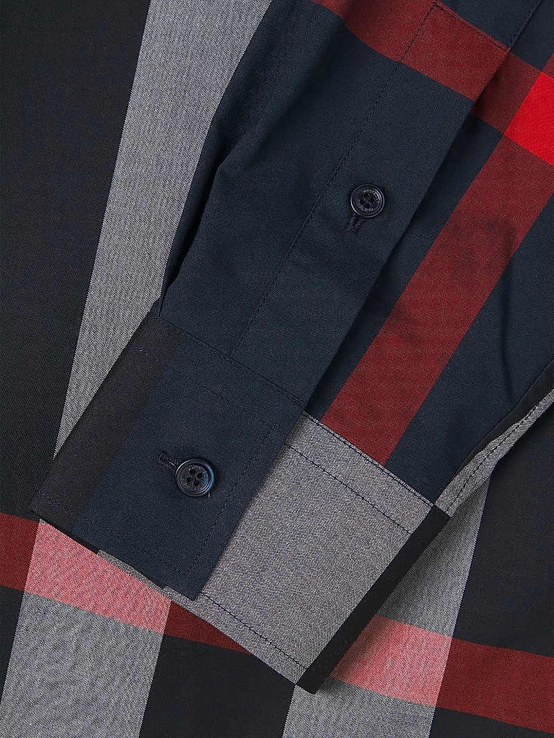 Summerton Check Button-Front Shirt