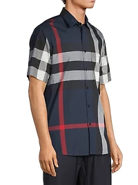 Summerton Check Button-Front Shirt