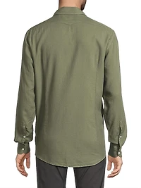 Genova Solid Woven Shirt