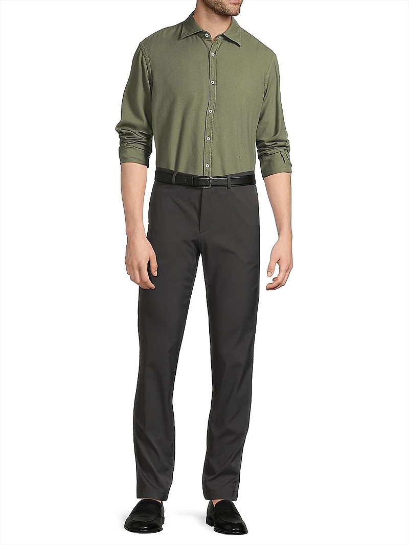 Genova Solid Woven Shirt