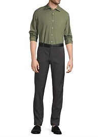 Genova Solid Woven Shirt