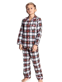 Baby's, Little Kid's & Balmoral Tartan Pajamas