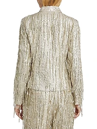 Sequin Fringe Shirt