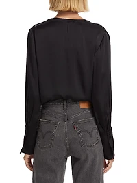 Date Surplice Blouse