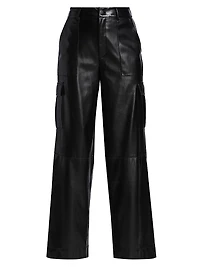 Shelly Faux Leather Pants