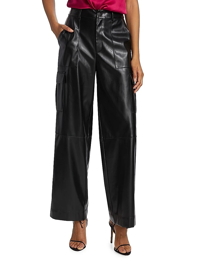 Shelly Faux Leather Pants