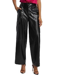 Shelly Faux Leather Pants