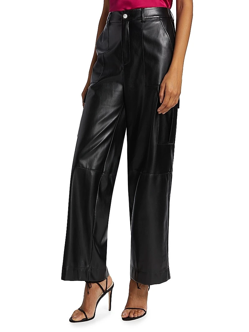 Shelly Faux Leather Pants