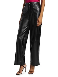 Shelly Faux Leather Pants