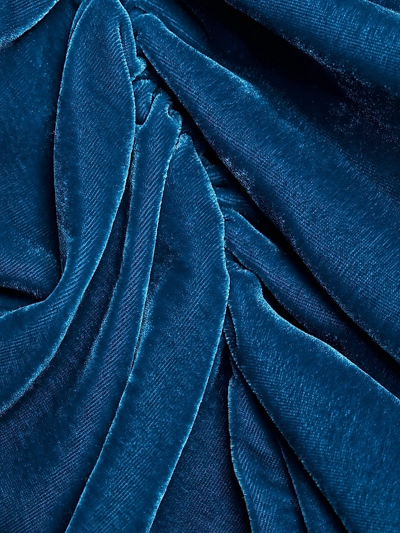 Adrian Velvet Minidress