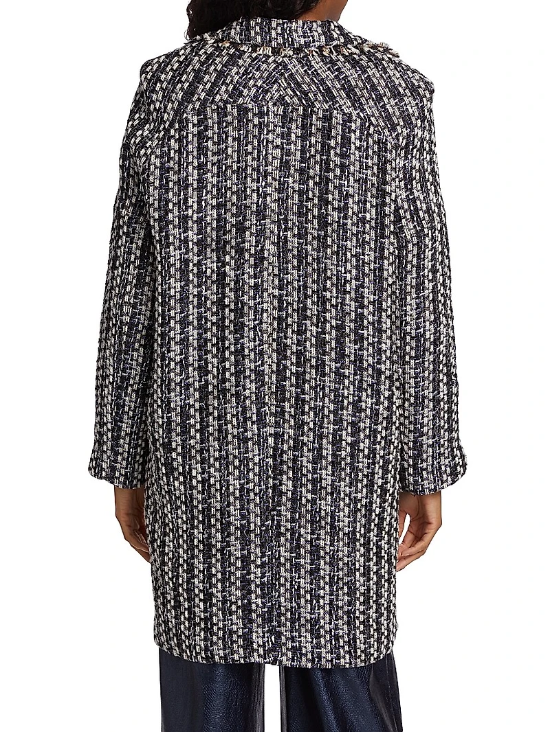 Valeria Metallic Tweed Jacket