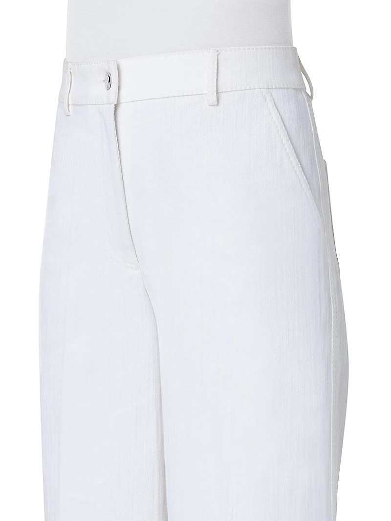 Chiara High-Rise Stretch Wide Jeans