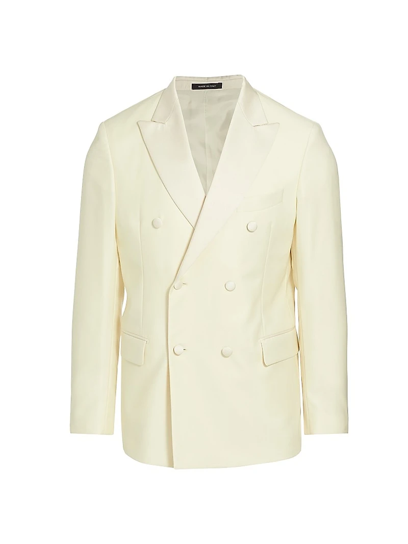 COLLECTION Double-Breasted Wool Dinner Jacket