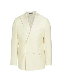 COLLECTION Double-Breasted Wool Dinner Jacket