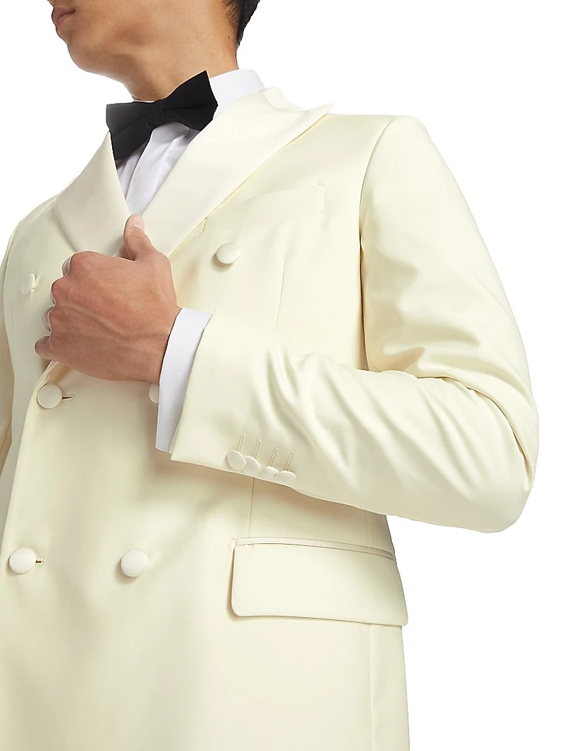 COLLECTION Double-Breasted Wool Dinner Jacket