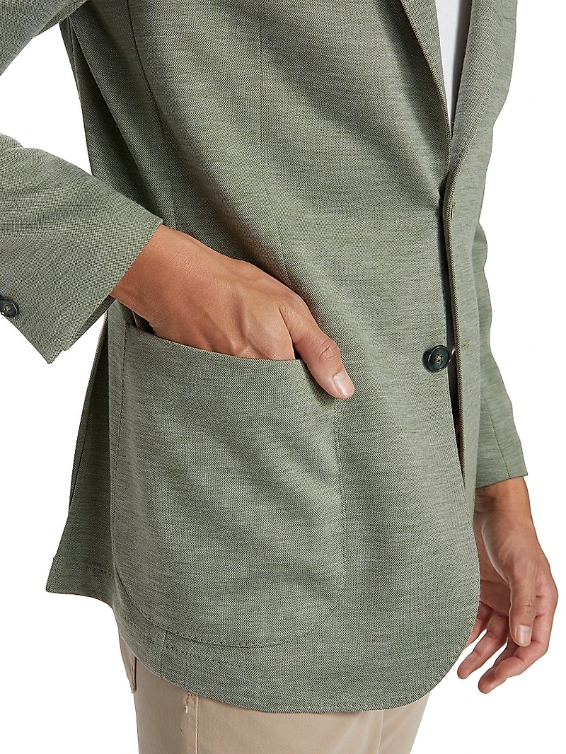 COLLECTION Heather Knit Sportcoat