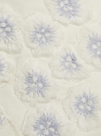 Audra Embroidered Midi dress