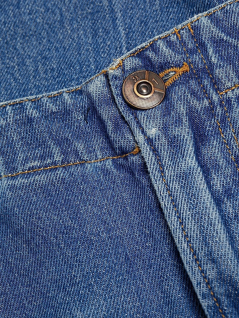 Flip Baggy Denim Trousers