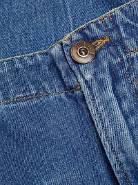 Flip Baggy Denim Trousers