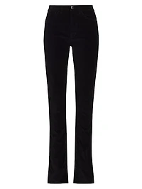Kaya Split-Hem Slim Jeans
