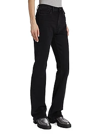 Maya Heels High-Rise Stretch Bootcut Jeans