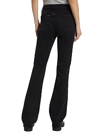 Maya Heels High-Rise Stretch Bootcut Jeans