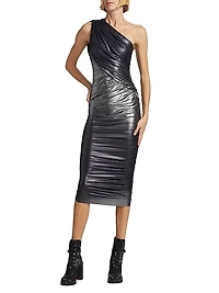 Amira Gradient Jersey Midi-Dress