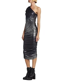 Amira Gradient Jersey Midi-Dress