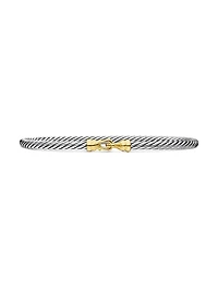 Buckle Classic Cable Bracelet in Sterling Silver