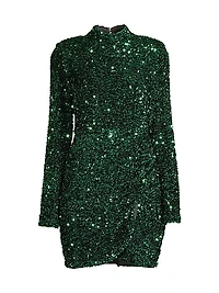 Lisanna Sequined Minidress