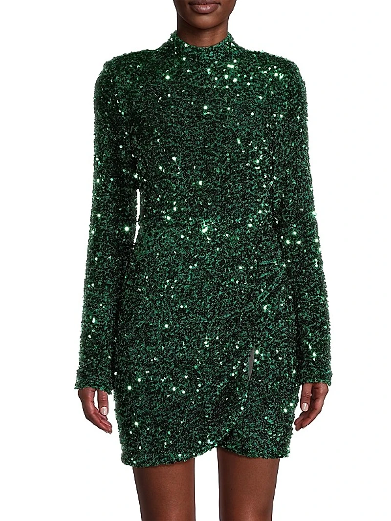 Lisanna Sequined Minidress