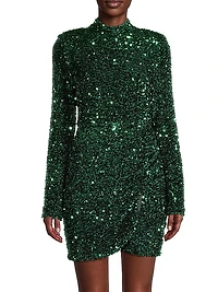 Lisanna Sequined Minidress