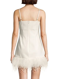 Mariany Feathered Minidress