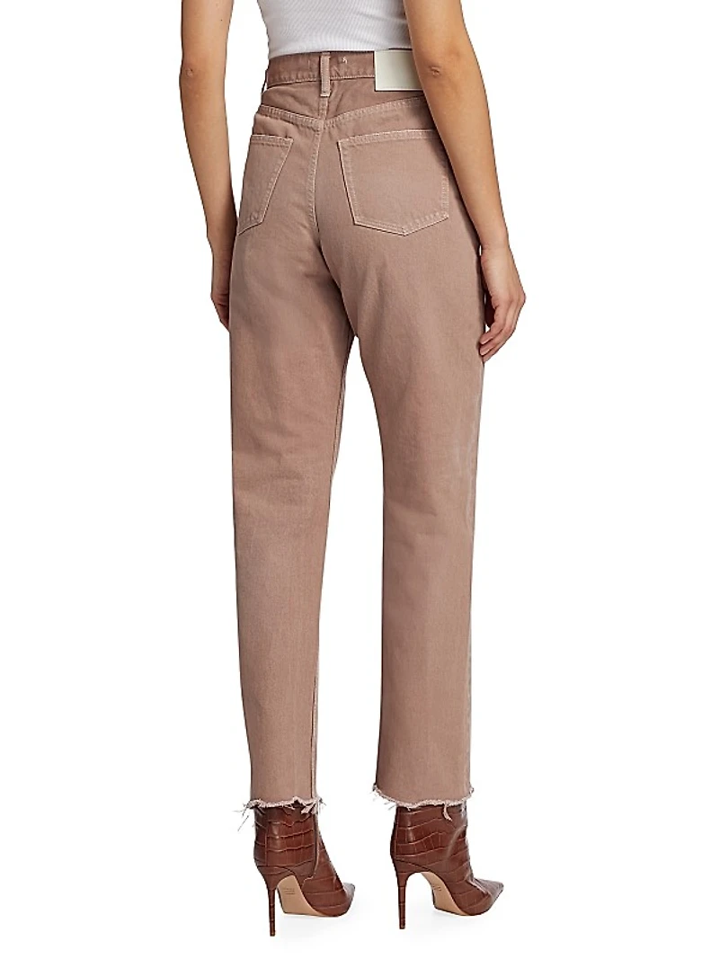 Emery High-Rise Straight-Leg Jeans