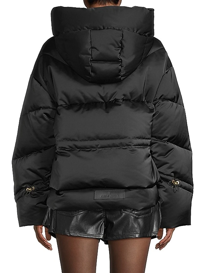 Matignon Oversized Satin Down Jacket