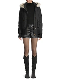 Fordham Shearling Down Jacket