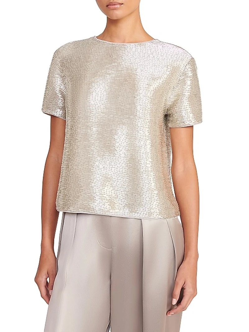 Ingrid Beaded T-Shirt