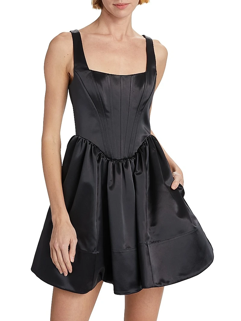 Landscape Fit & Flare Minidress