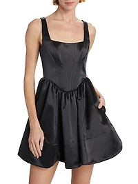 Landscape Fit & Flare Minidress