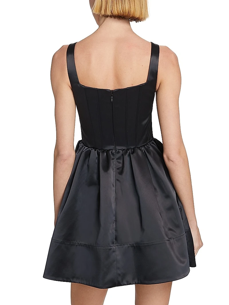 Landscape Fit & Flare Minidress