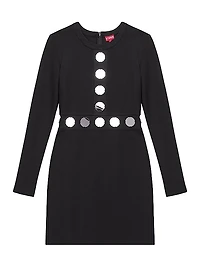 Asher Paillette Sheath Dress