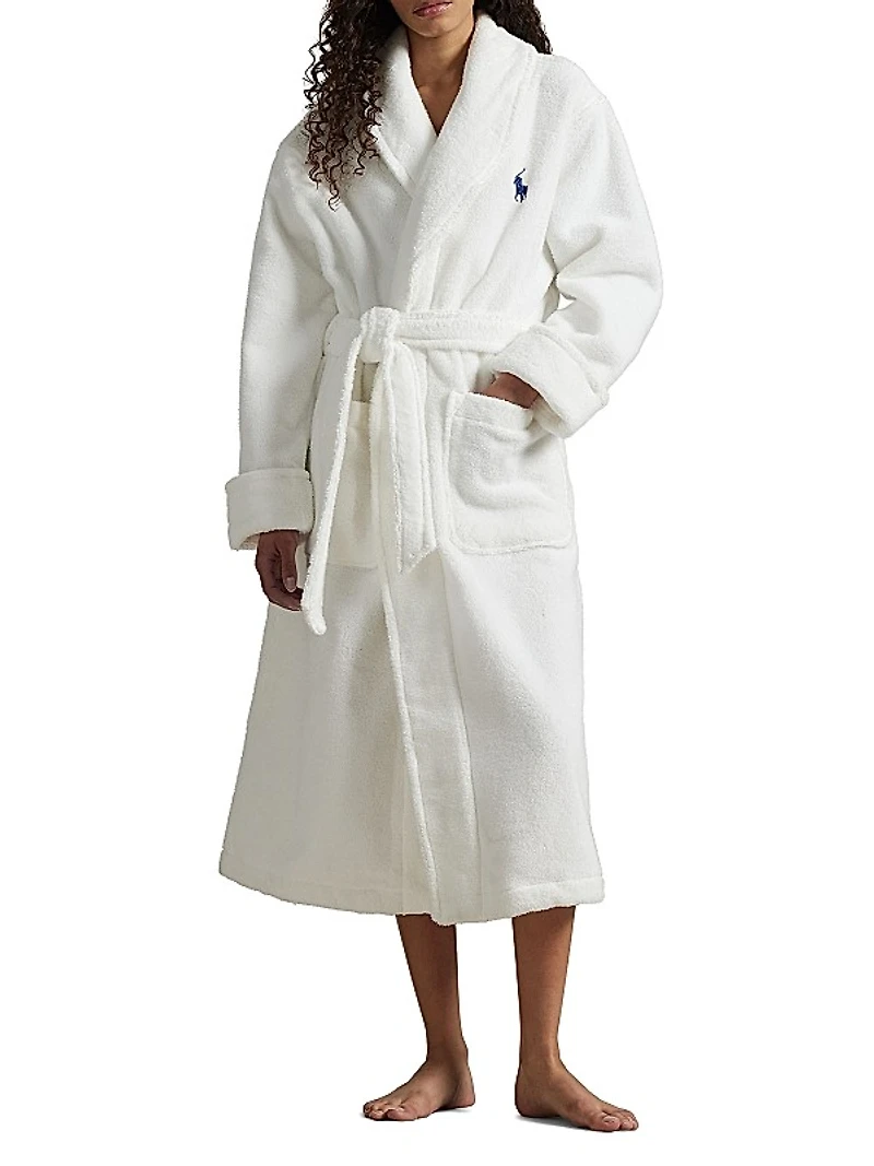 Beret Bear Cotton Bath Robe