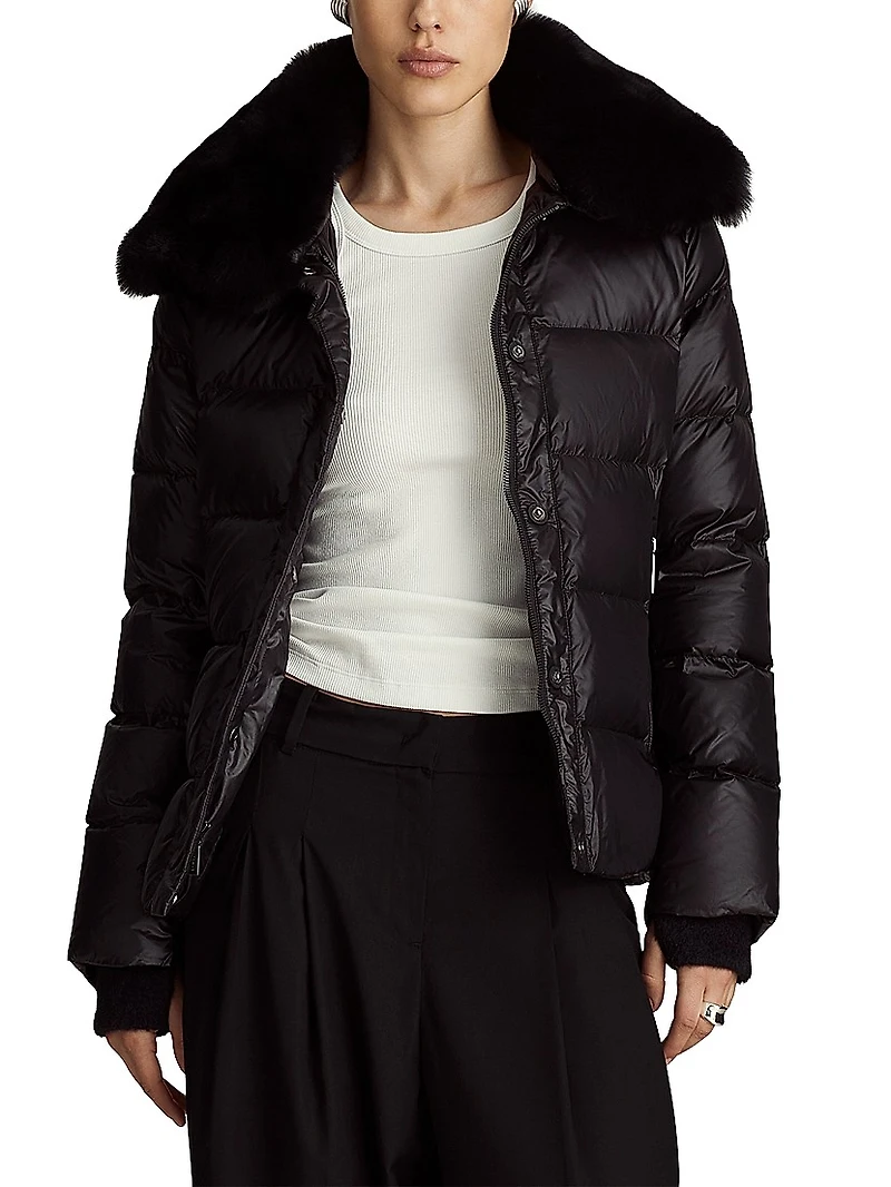 Vera Down Shearling Jacket