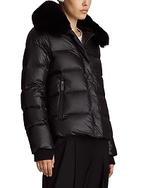 Vera Down Shearling Jacket
